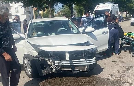 Elazığ'da Korkutan Kaza!