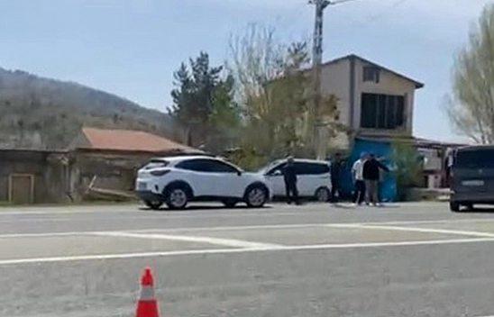 Elazığ'da korkutan kaza