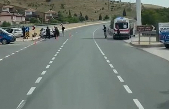 Elazığ'da Korkutan kaza