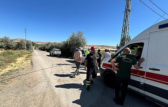 Elazığ'da korkutan kaza