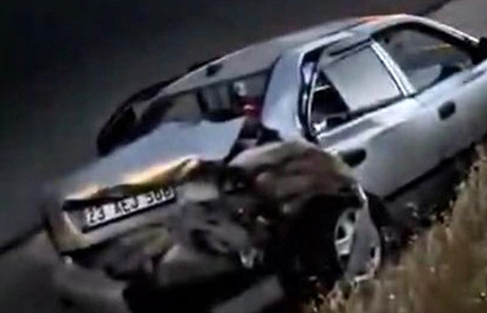 Elazığ'da Korkutan Kaza!