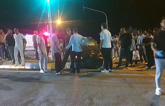 Elazığ'da korkutan kaza