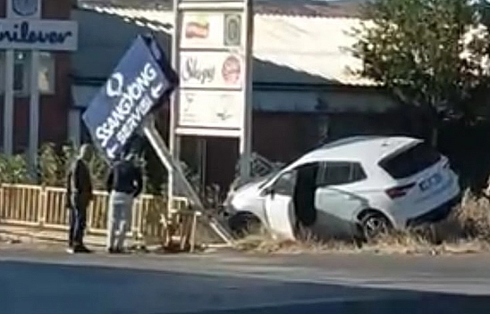 Elazığ'da korkutan kaza!