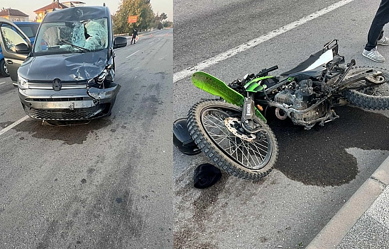 Elazığ'da korkutan kaza