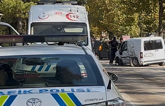 Elazığ'da korkutan kaza