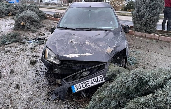 Elazığ'da korkutan kaza!