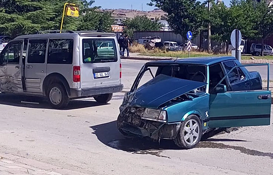 Elazığ'da korkutan kaza!
