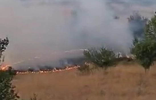 Elazığ'da korkutan yangın