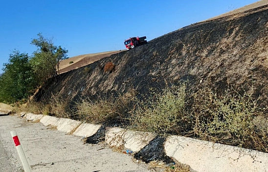 Elazığ'da korkutan yangın