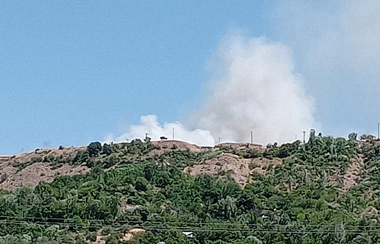 Elazığ'da korkutan yangın!