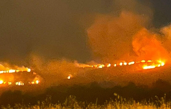 Elazığ'da korkutan yangın