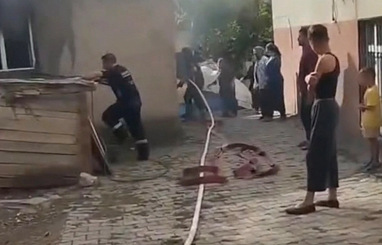 Elazığ'da korkutan yangın