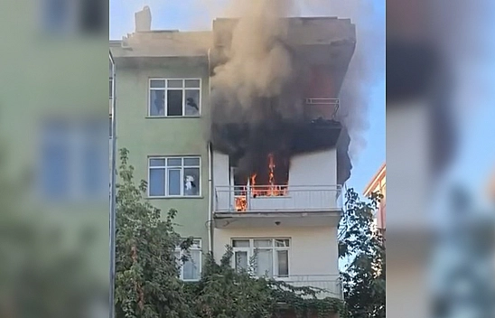 Elazığ'da korkutan yangın