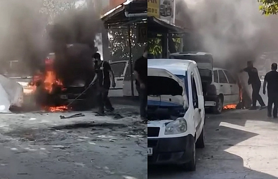 Elazığ'da korkutan yangın