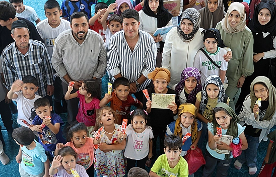 Elazığ'da Kur'an Kursu'nda filografi sanatı etkinliği