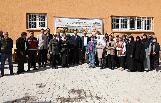 Elazığ'da 'Lezzetli Turşular, Mutlu Sofralar' Projesi Başladı