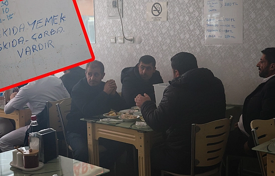 Elazığ'da lokantacıdan gönül sofrası