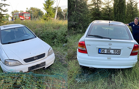 Elazığ'da Maddi Hasarlı Kaza Meydana Geldi