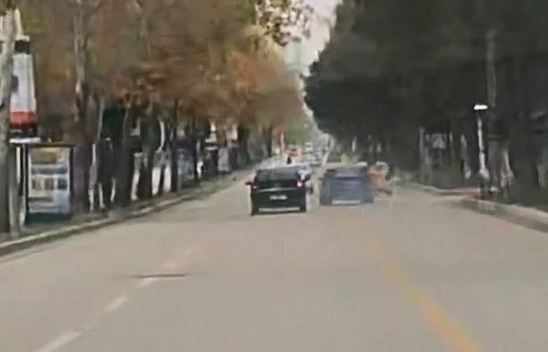 Elazığ'da makas atan sürücü trafikte tehlike saçtı