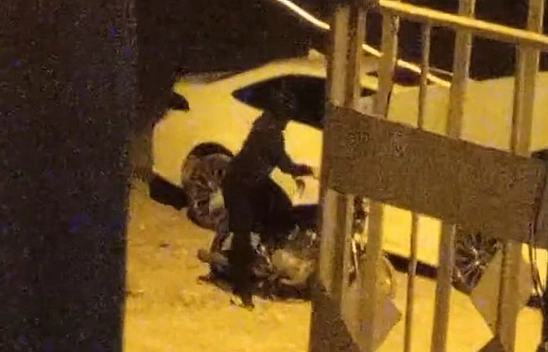Elazığ'da maskeli hırsızlık girişimi
