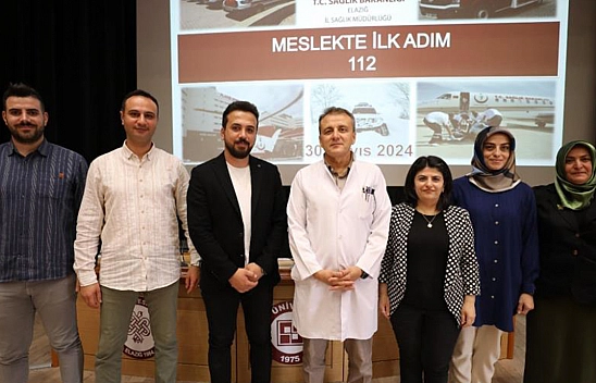 Elazığ'da 'Meslekte İlk Adım 112' Paneli Düzenlendi
