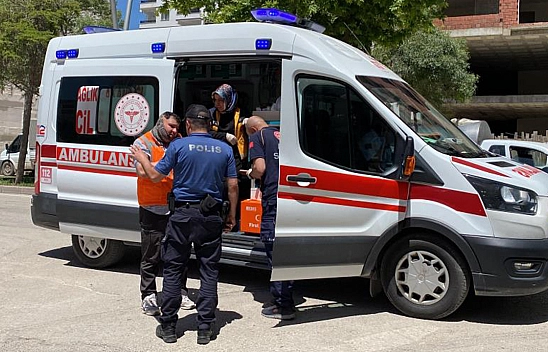 Elazığ'da Motosiklet Devrildi