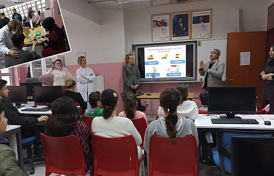Elazığ'da öğrencilere sağlık eğitimi