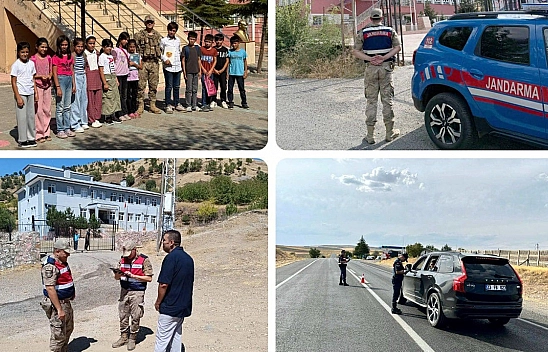 Elazığ'da okul önü denetimi