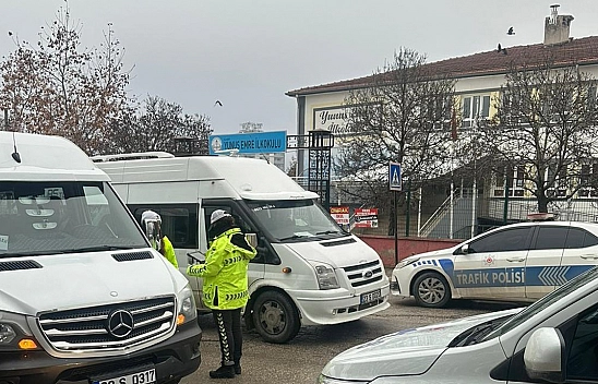 Elazığ'da Okul Önü Denetimleri Devam Ediyor