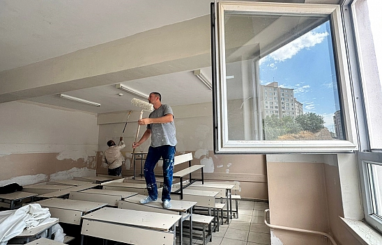 Elazığ'da Okullar Yeni Eğitim Öğretim Yılına Hazırlanıyor