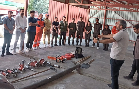 Elazığ'da Orman muhafaza ekiplerine eğitim verildi