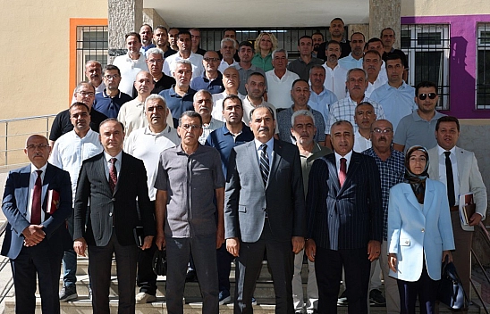 Elazığ'da Ortaokul müdürleriyle eğitim yılı hazırlık toplantısı yapıldı