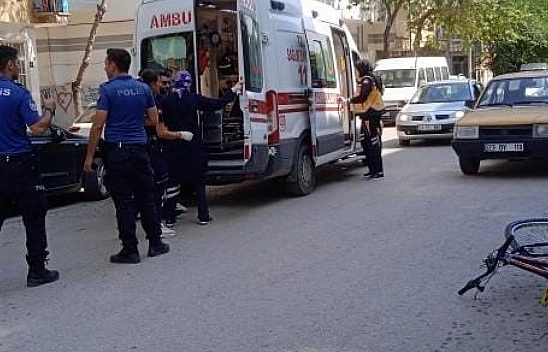 Elazığ'da otomobil bisiklete çaptı: 1 yaralı