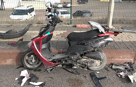 Elazığ'da Otomobil İle Motosiklet Çarpıştı