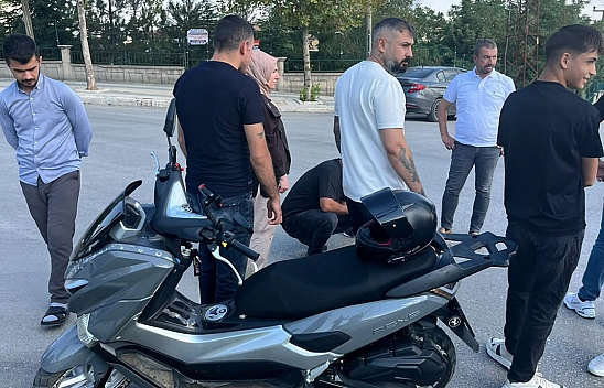 Elazığ'da otomobil ile motosiklet çarpıştı: 1 Yaralı