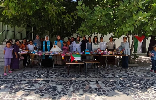 Elazığ'da 'Oyuncağımın Geliri Gazze'ye'