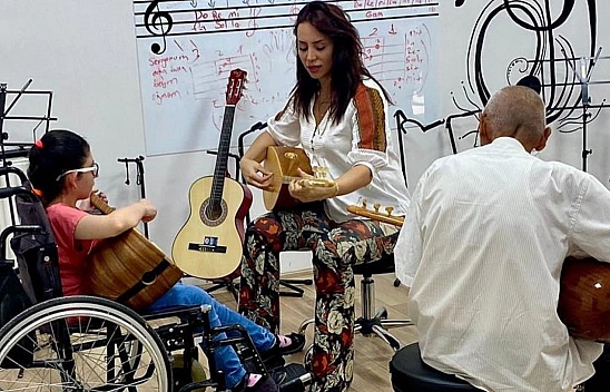 Elazığ'da Özel Gereksinimli Çocuklara Müzik Ve Drama Eğitimi Verildi