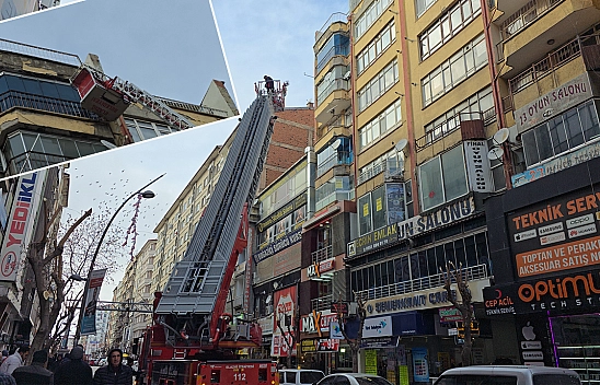 Elazığ'da panik anlar!