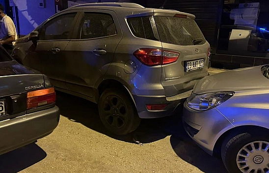 Elazığ'da Park Halindeki Araçlar Bile Güvende Değil!