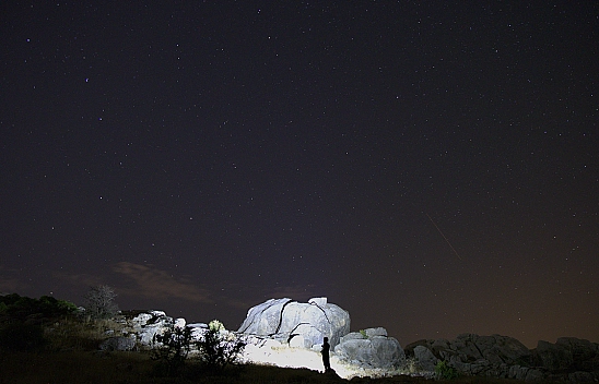 Elazığ'da Perseid meteor yağmuru yoğun ilgi gördü