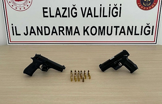 Elazığ'da Ruhsatsız Silah Operasyonu