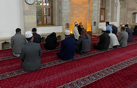 Elazığ'da sabah namazı buluşmaları Harput Sarahatun Camii'nde başladı