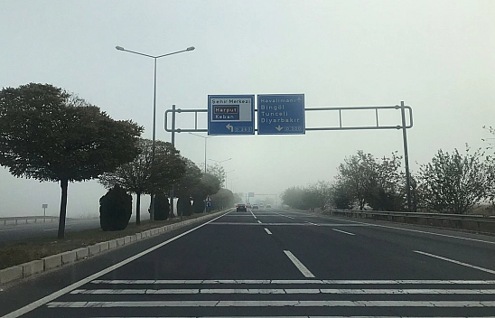 Elazığ'da Sabah Saatlerinde Sis Etkili oldu