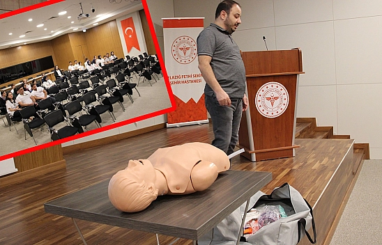 Elazığ'da sağlık çalışanlarına  özel eğitim programı