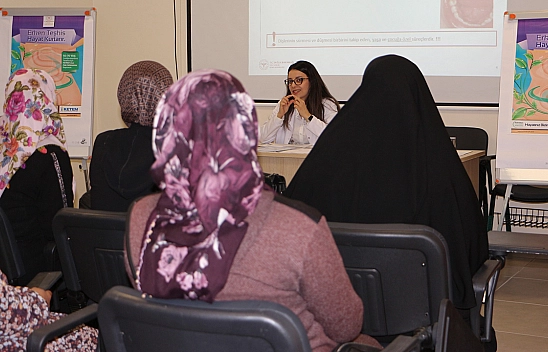 Elazığ'da sağlıklı hayat için sahadayız eğitimi