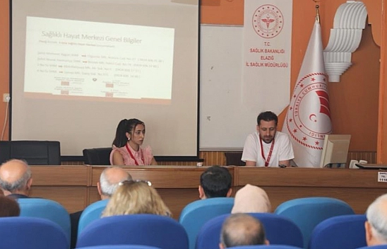 Elazığ'da sağlıklı hayat merkezinin hizmetleri anlatıldı