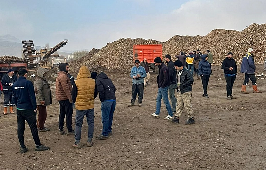 Elazığ'da şeker pancarı üreticileri bildiğiniz gibi