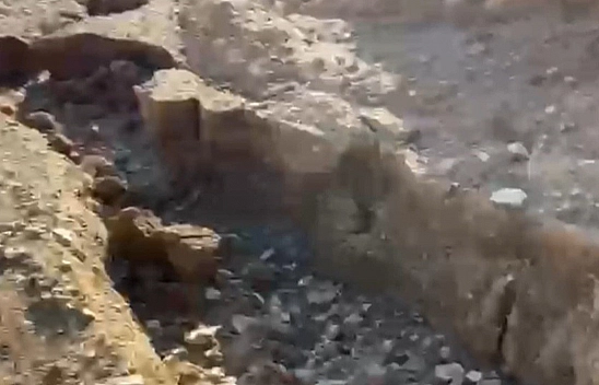 Elazığ'da sel nedeniyle yayla yolu yarıldı