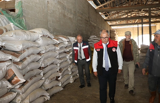 Elazığ'da selden etkilenen tarımsal işletmelerde hasar tespit çalışmaları sürüyor