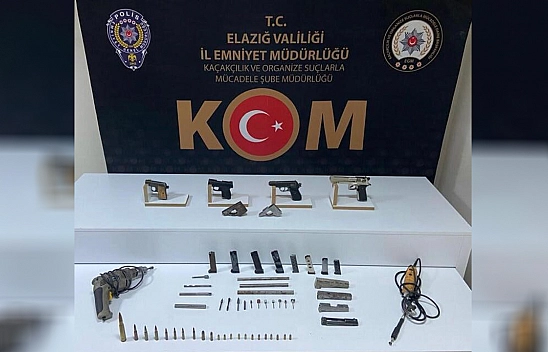 Elazığ'da Silah Ticareti Operasyonu